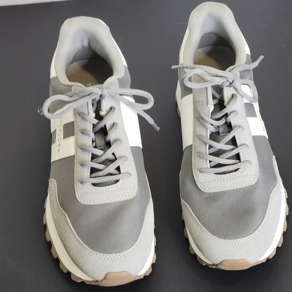 Tommy Hilfiger Other - Tommy Hilfiger Gray and White Sneakers